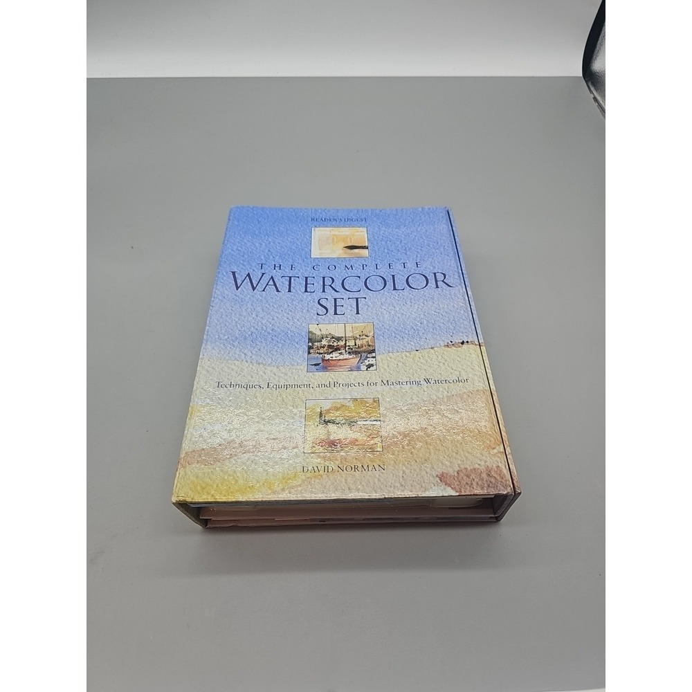 Art: The Complete Watercolor Set by‎ David Norman Incomplete Open Box